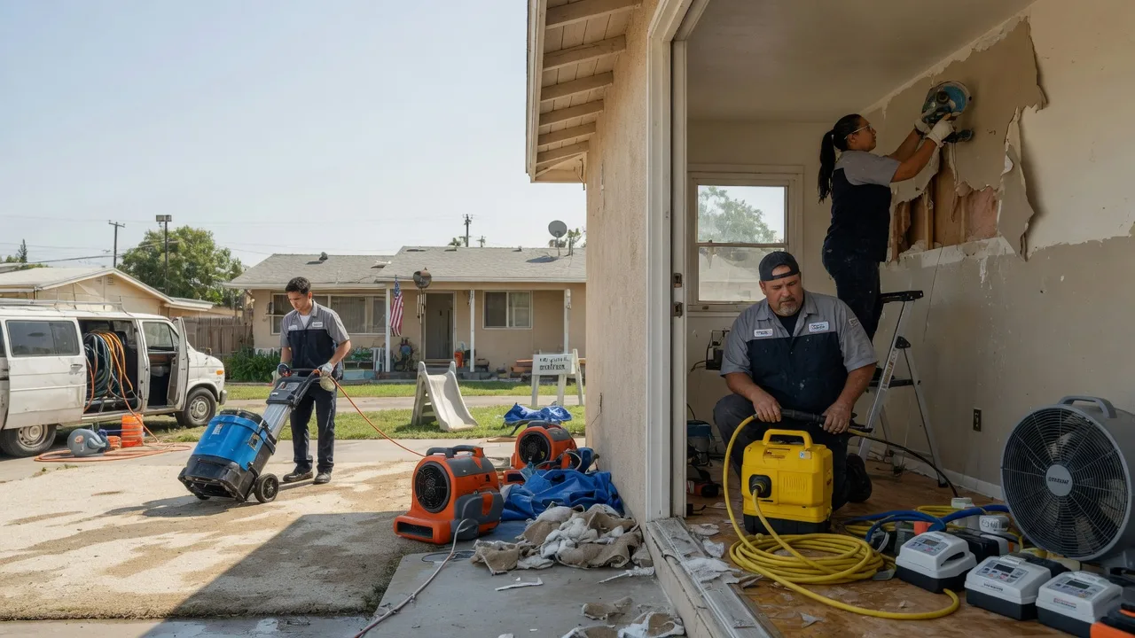 Water Damage Restoration in Petroleum, WV near me